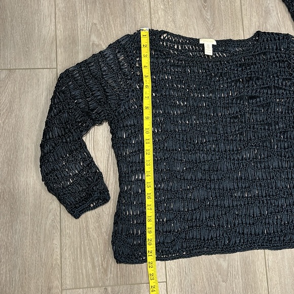 Chicos  Dark Blue Pullover Size Small - Picture 7 of 8